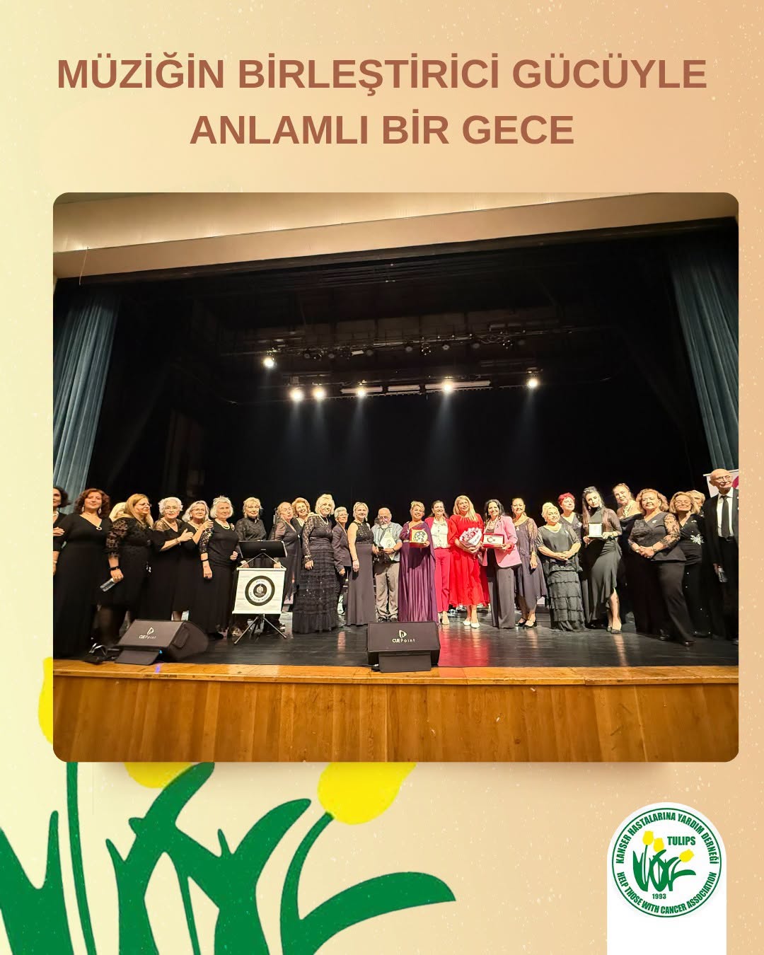  SANATIN VE DAYANIŞMANIN BULUŞTUĞU ANLAMLI BİR GECE